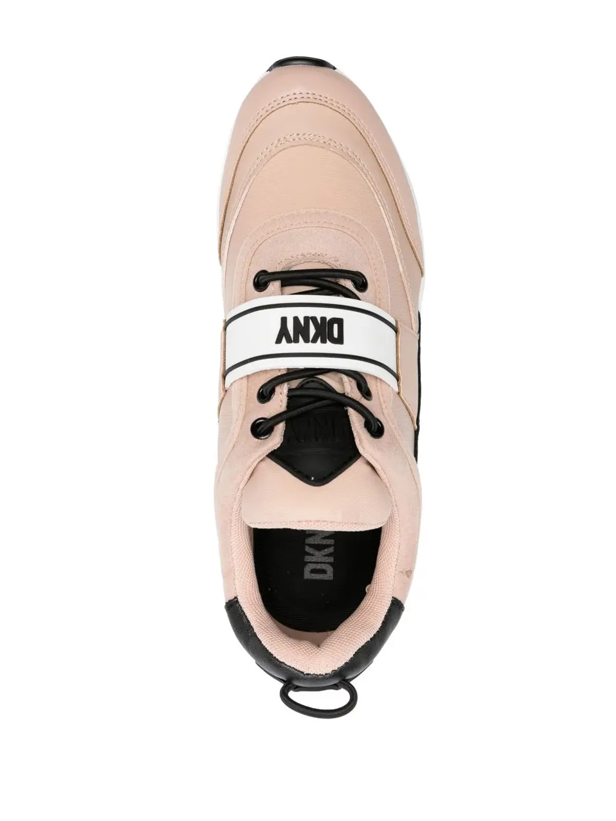 DKNY ロゴプリント レースアップスニーカー - 画像4