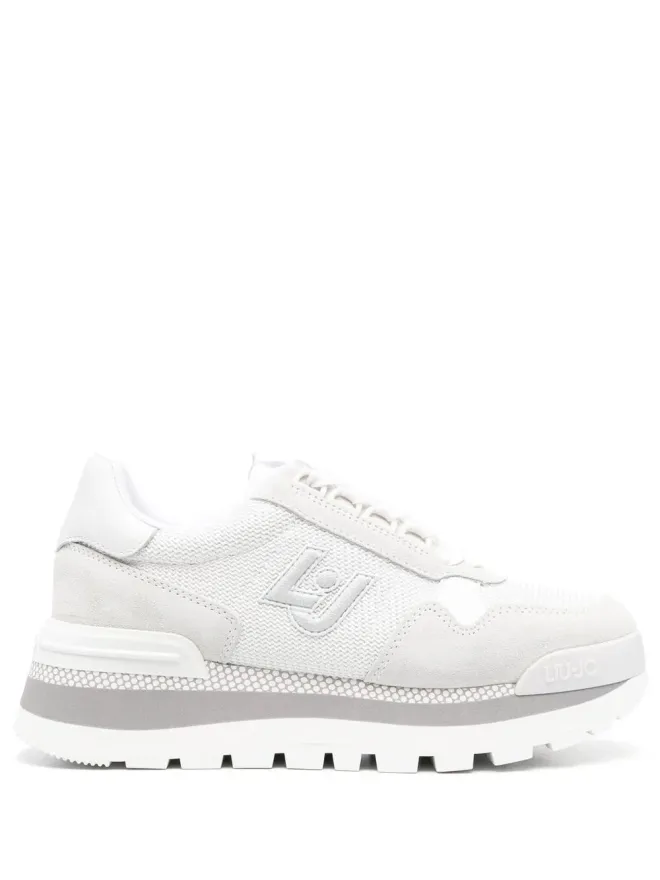 LIU JO LIU JO panelled low-top sneakers - Whiteの商品画像