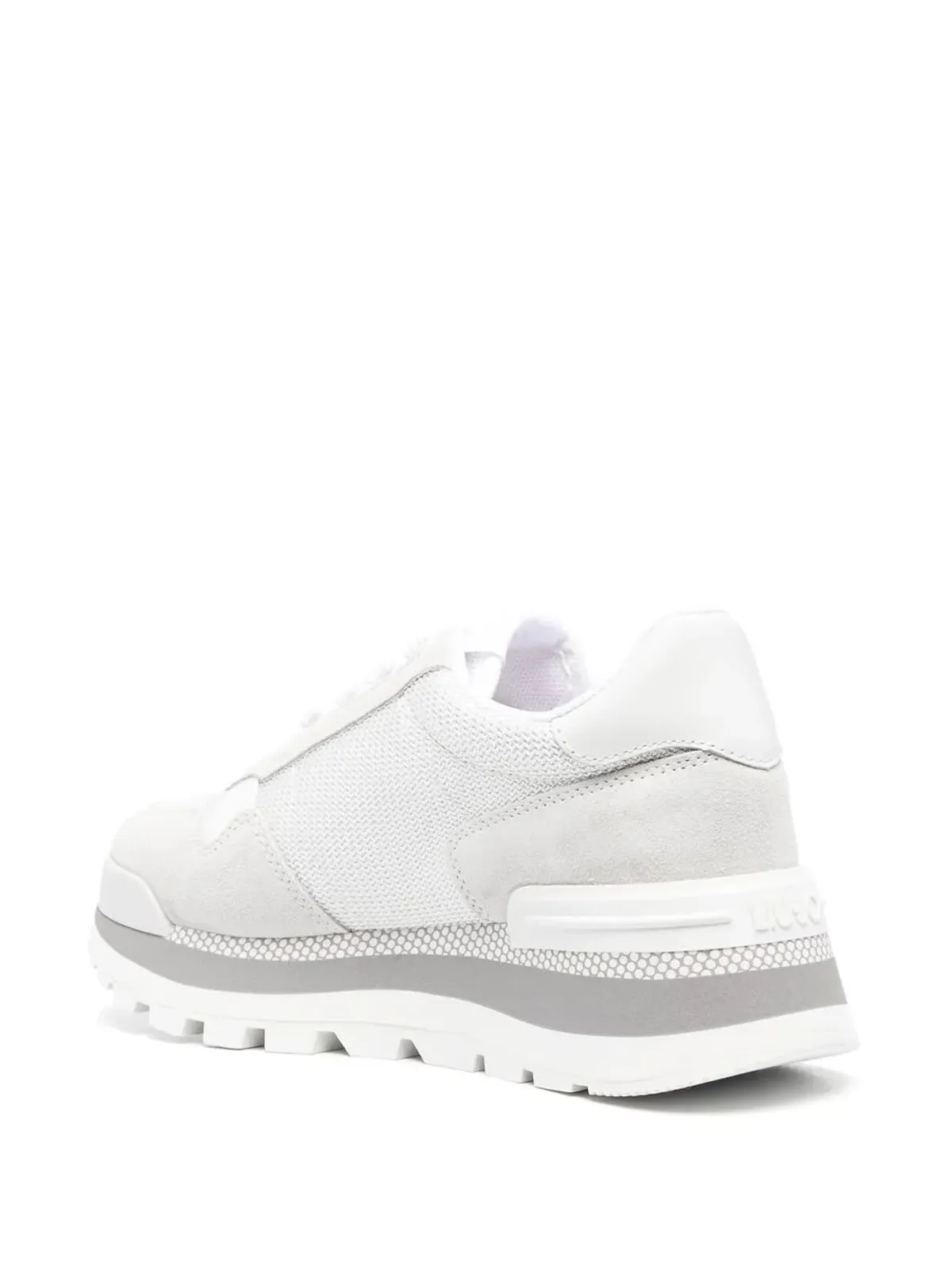 LIU JO panelled low-top sneakers - White - 画像3