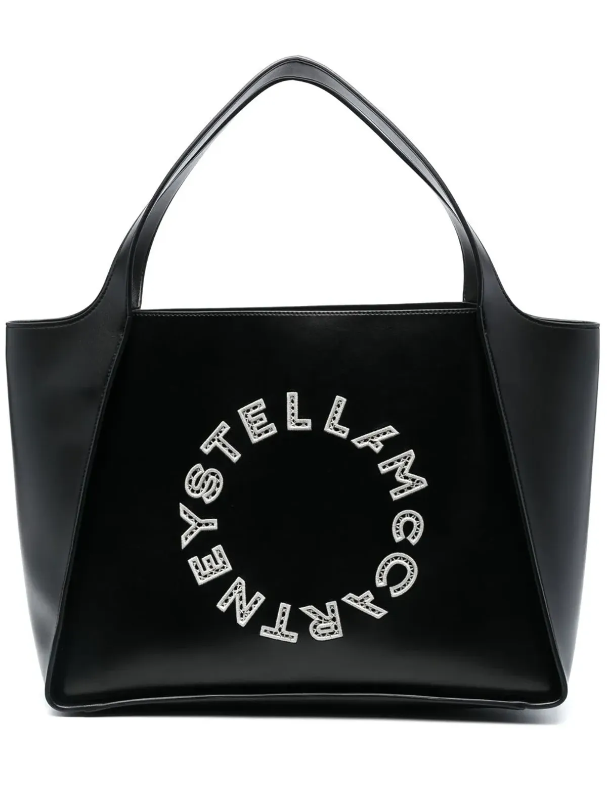 Stella McCartney ブロデリエ・アングレーズ ロゴ トートバッグ - 画像1