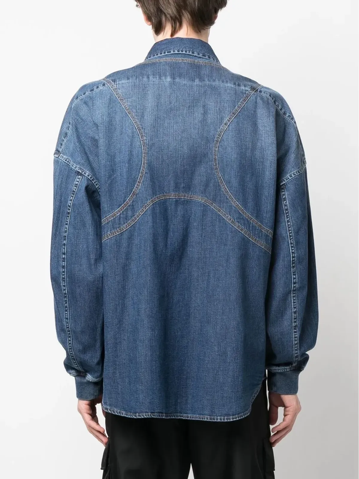Alexander McQueen 長袖デニムシャツ - 画像4