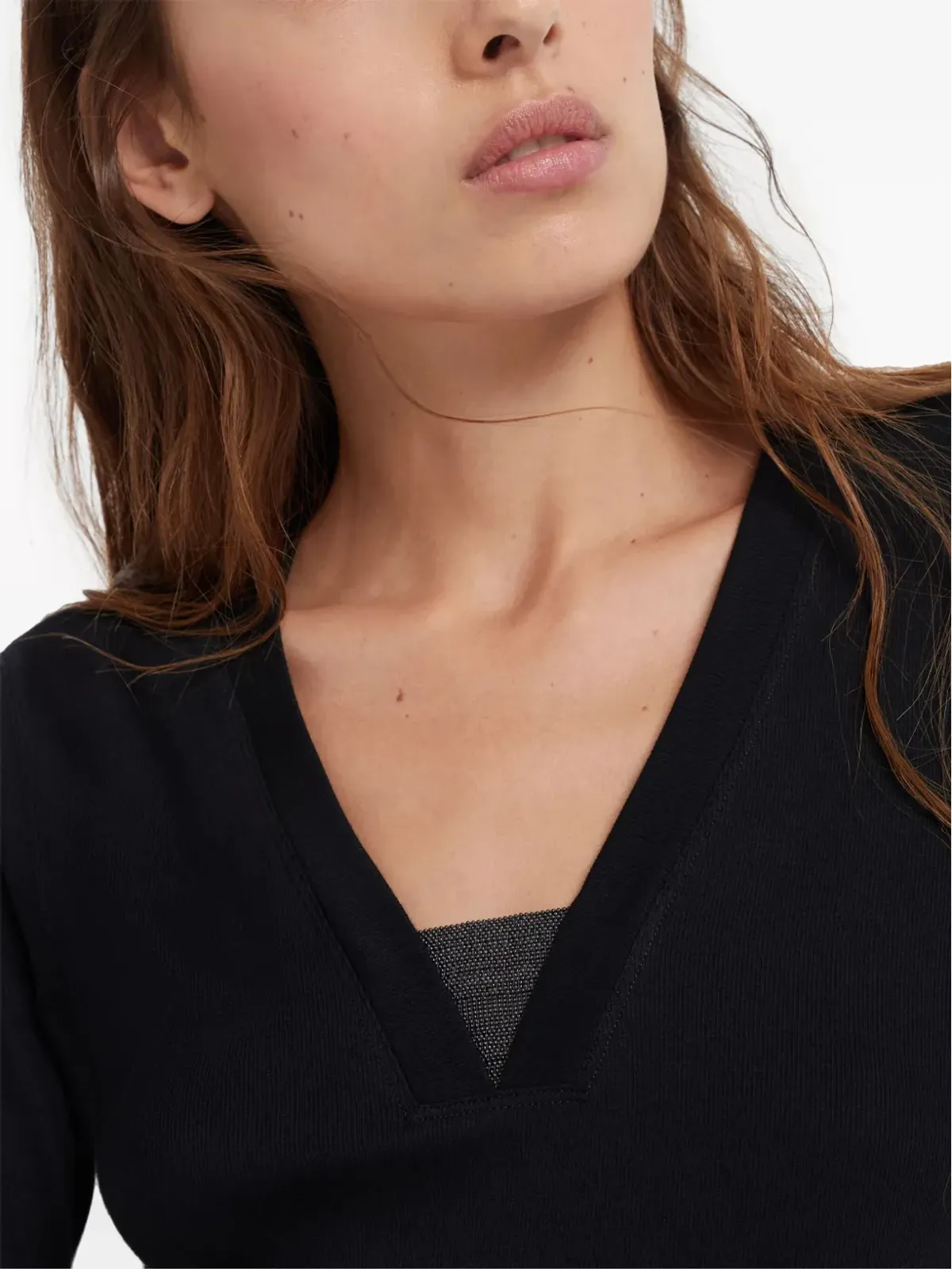 Brunello Cucinelli モニリモチーフ付きTシャツ - 画像5