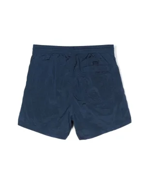 Stone Island Junior シワ加工ロゴパッチショーツ - サムネイル2