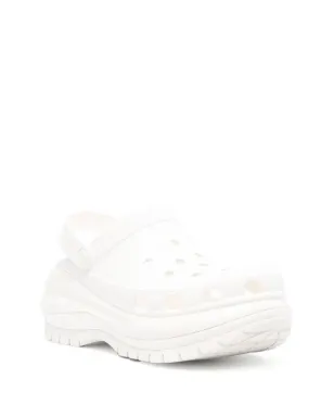 Crocs パンチホール付きプラットフォームクロッグ - White - サムネイル2