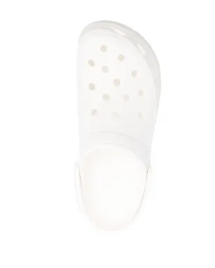 Crocs パンチホール付きプラットフォームクロッグ - White - サムネイル4