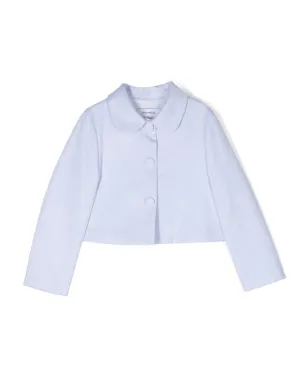 Simonetta クロップド Peter Panカラーのジャケット - サムネイル1