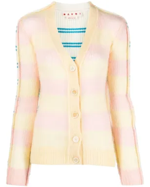 Marni ストライプ柄カーディガン - サムネイル1