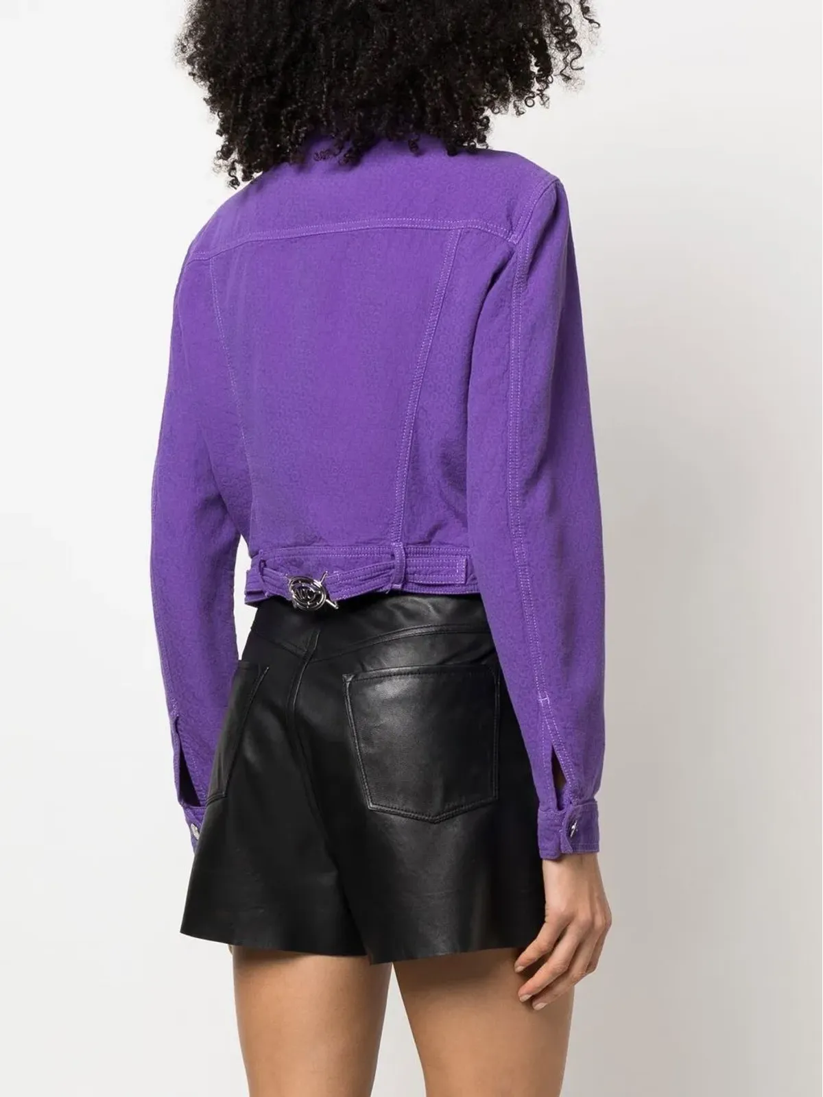 Versace Pre-Owned ボタン付きジャケット - 画像4
