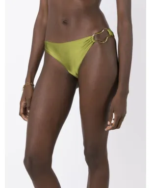 Lenny Niemeyer shimmery low-rise bikini bottoms - Green - サムネイル3