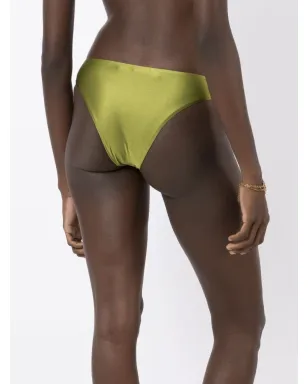 Lenny Niemeyer shimmery low-rise bikini bottoms - Green - サムネイル4