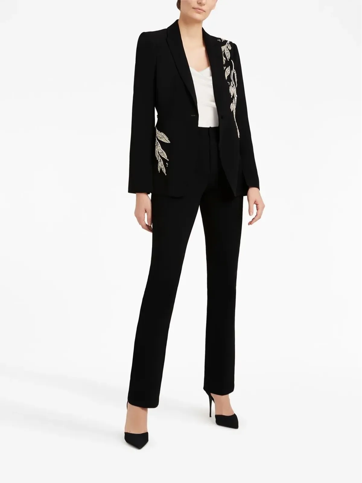 Cinq A Sept Kerry tailored trousers - Black - 画像2