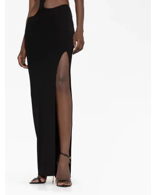 Louisa Ballou Carve cut-out strapless dress - Black - サムネイル5