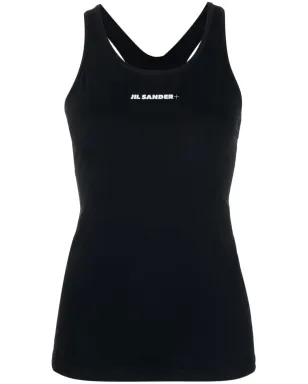Jil Sander ロゴプリント タンクトップ - サムネイル1