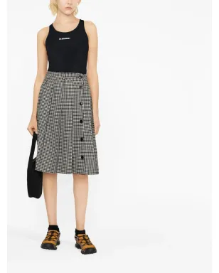 Jil Sander ロゴプリント タンクトップ - サムネイル2