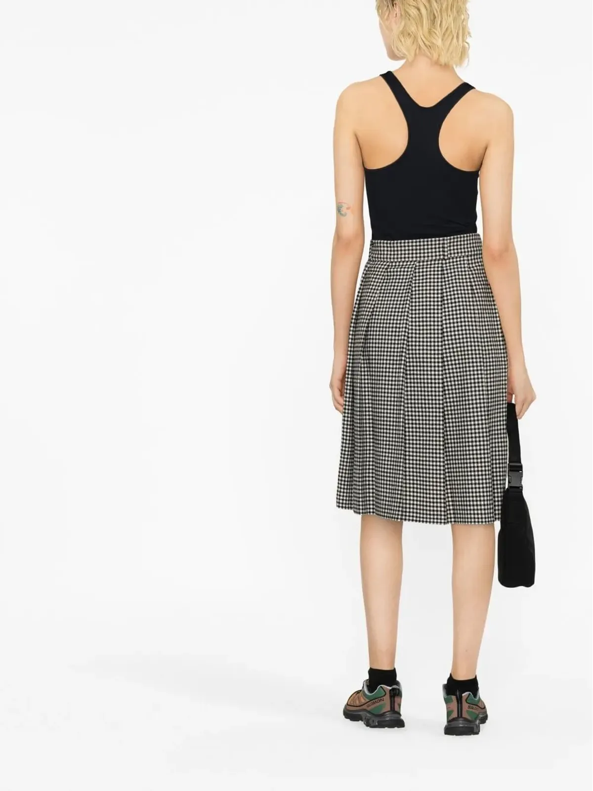 Jil Sander ロゴプリント タンクトップ - 画像3
