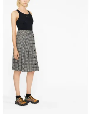 Jil Sander ロゴプリント タンクトップ - サムネイル4