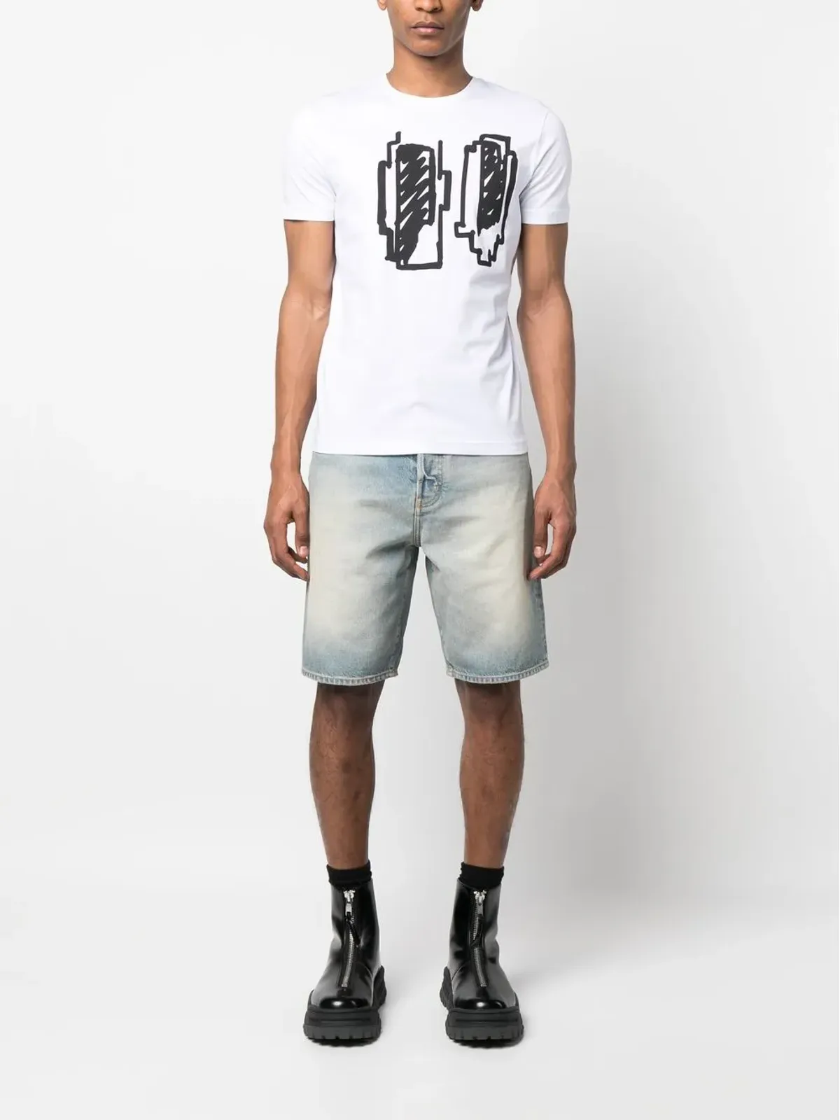 Kenzo 膝丈デニムショーツ - 画像2