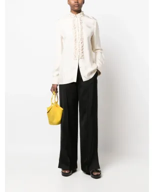 Jil Sander プレスド・クリース パラッツォパンツ - サムネイル2