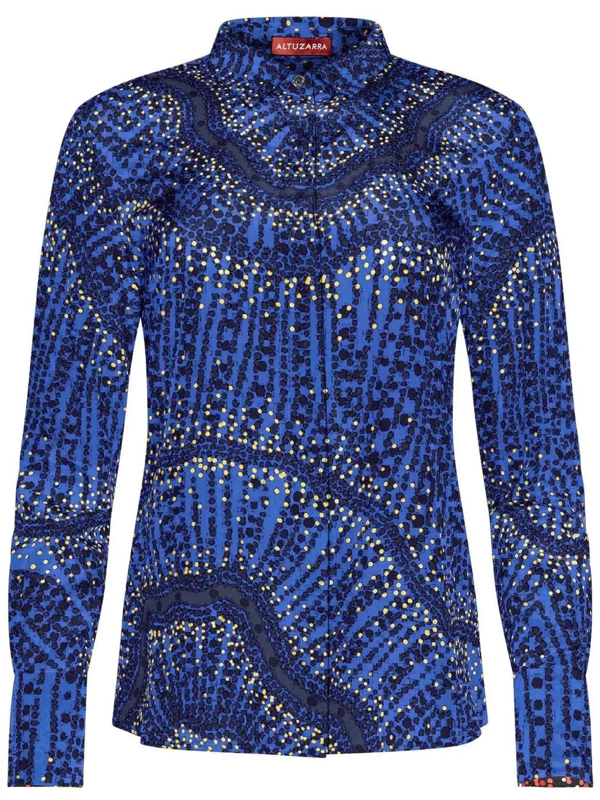 Altuzarra チカ プリント シルクシャツ - 画像1