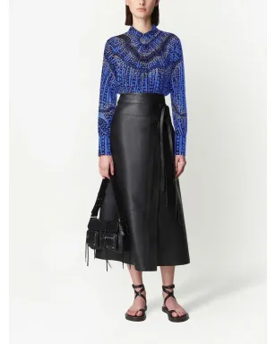 Altuzarra チカ プリント シルクシャツ - サムネイル2