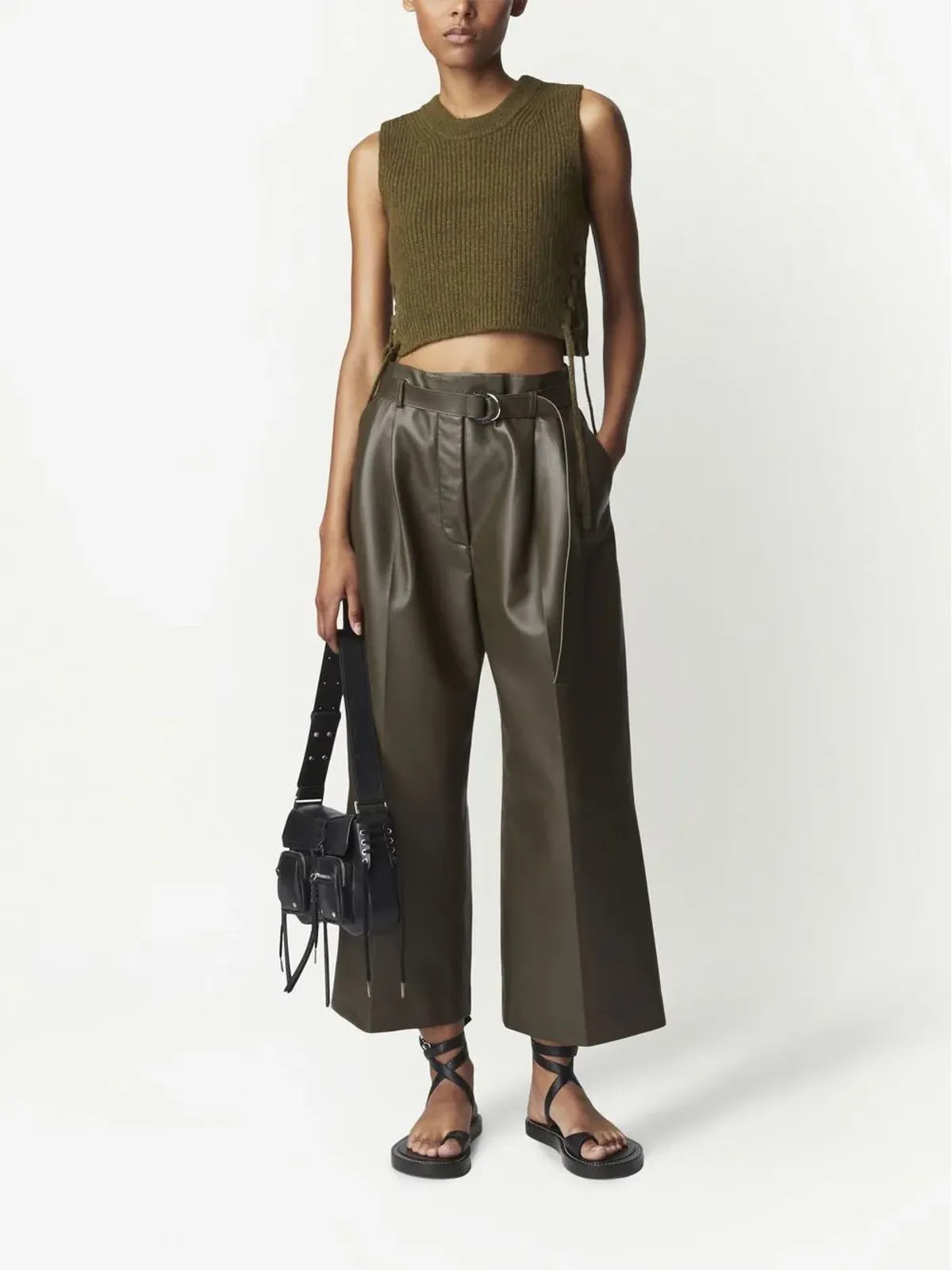 Altuzarra アマニ ニット・クロップトップ - 画像2