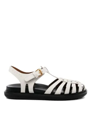 Marni ストラップフラットサンダル - サムネイル1
