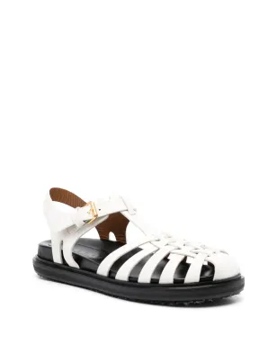 Marni ストラップフラットサンダル - サムネイル2