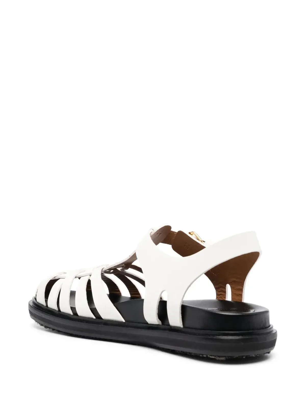 Marni ストラップフラットサンダル - 画像3