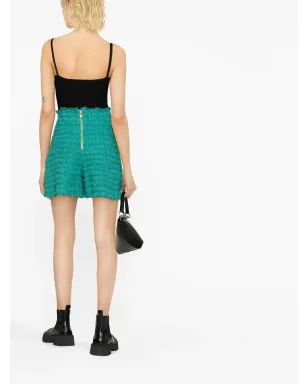 Alexander McQueen ビスチェ風リブ編みクロップトップ - サムネイル4
