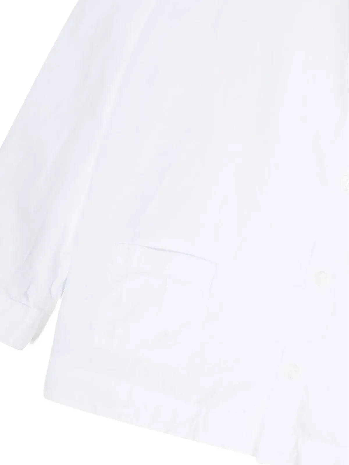 KINDRED パッチポケット長袖シャツ - White - 画像3