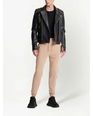 Balmain エンボスロゴ トラックパンツ - サムネイル2