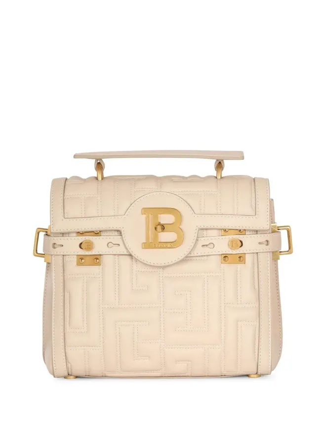BALMAIN Balmain ミニ B-Buzz 23 レザー トートバッグの商品画像