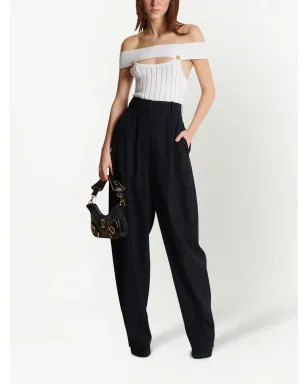 Balmain openwork knit bodysuit - White - サムネイル2