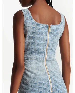 Balmain all-over monogram dress - サムネイル5
