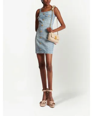 Balmain all-over monogram dress - サムネイル2