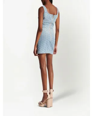 Balmain all-over monogram dress - サムネイル3