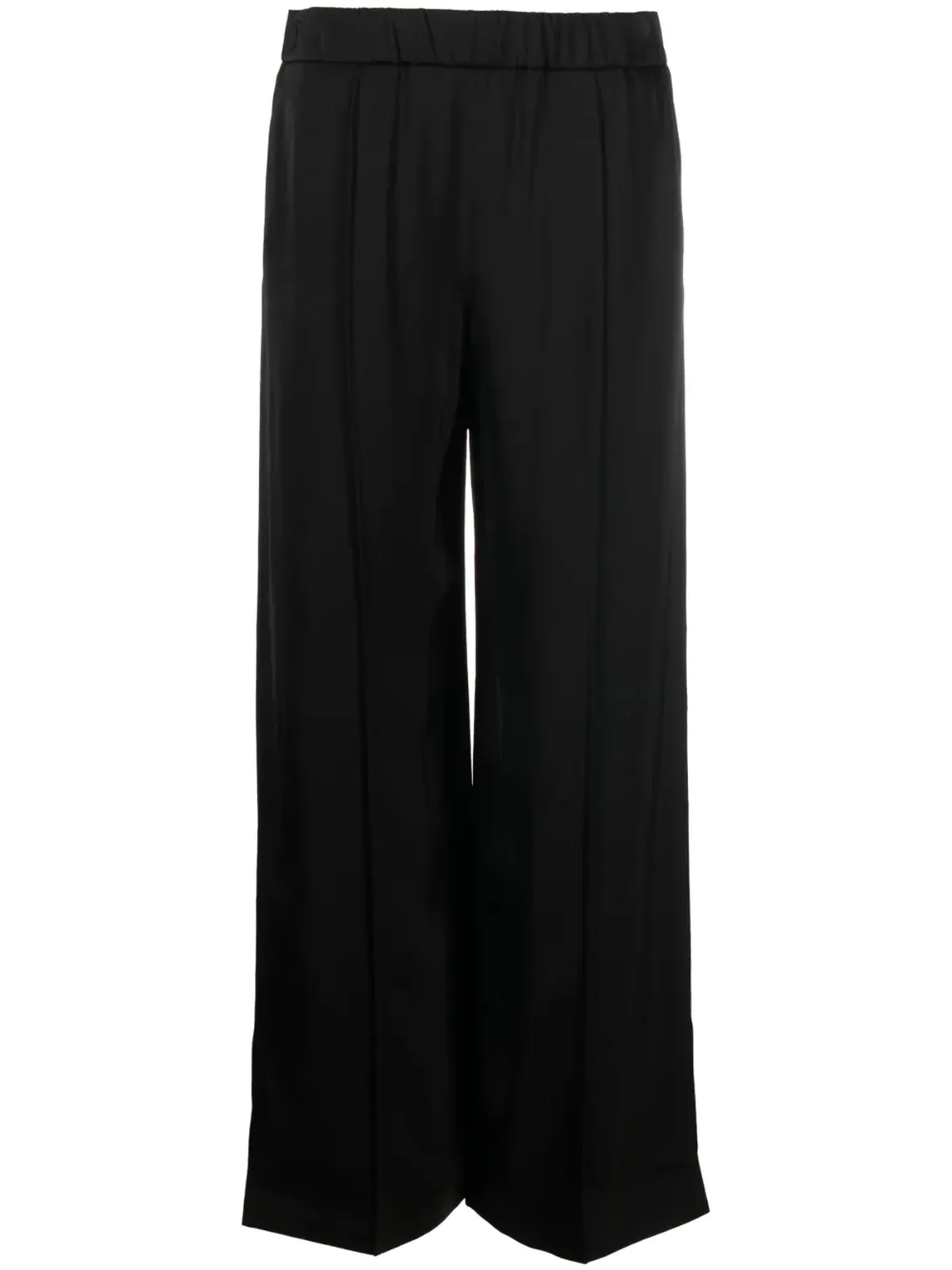 Jil Sander ブラック エラスティックストレートパンツ - 画像1