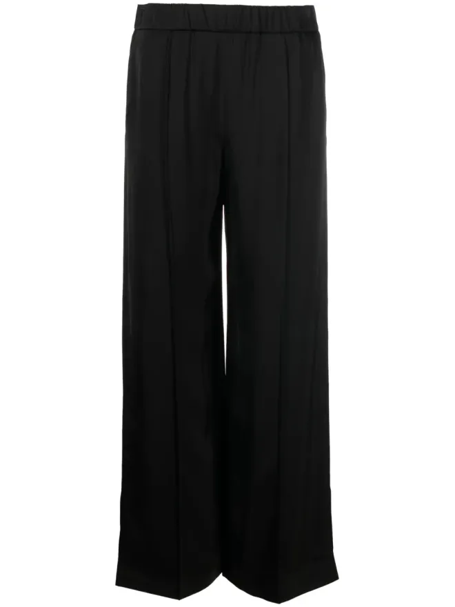 Jil Sander Jil Sander ブラック エラスティックストレートパンツの商品画像