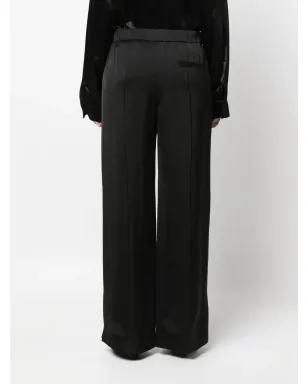 Jil Sander ブラック エラスティックストレートパンツ - サムネイル4