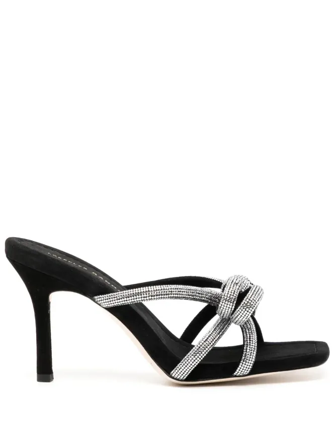 Loeffler Randall Loeffler Randall Margi クリスタル装飾サンダル（ブラック）の商品画像