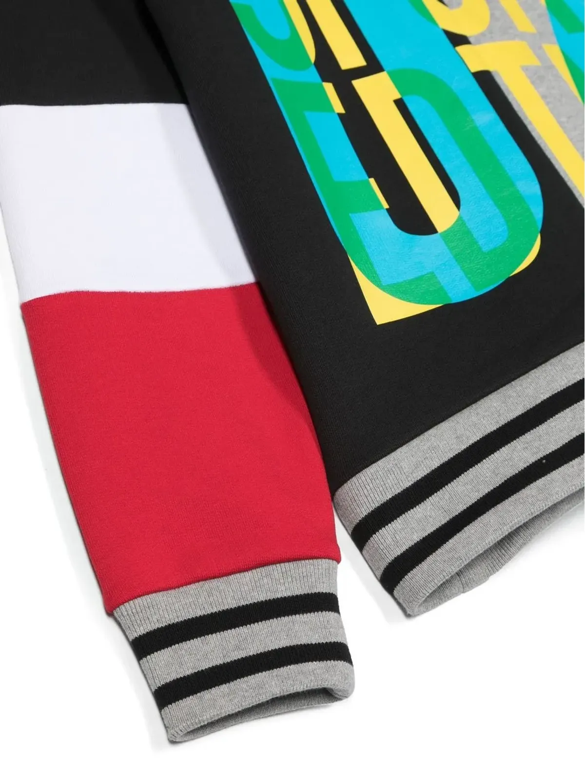 DSQUARED2 KIDS カラーブロック ナンバー スウェットシャツ - ブラック - 画像3