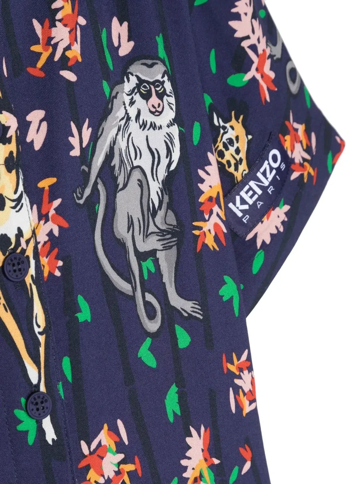 Kenzo Kids グラフィックプリント半袖Tシャツ - 画像3