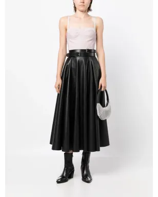 Alexander McQueen ビスチェ風リブ編みクロップトップ - サムネイル2