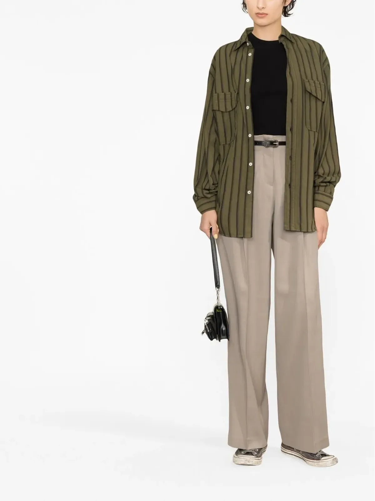 Golden Goose テーラード ハイウエストパンツ - 画像2