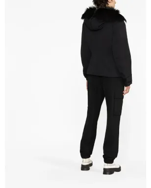 Prada ロゴパッチ フード付きジャケット - サムネイル3