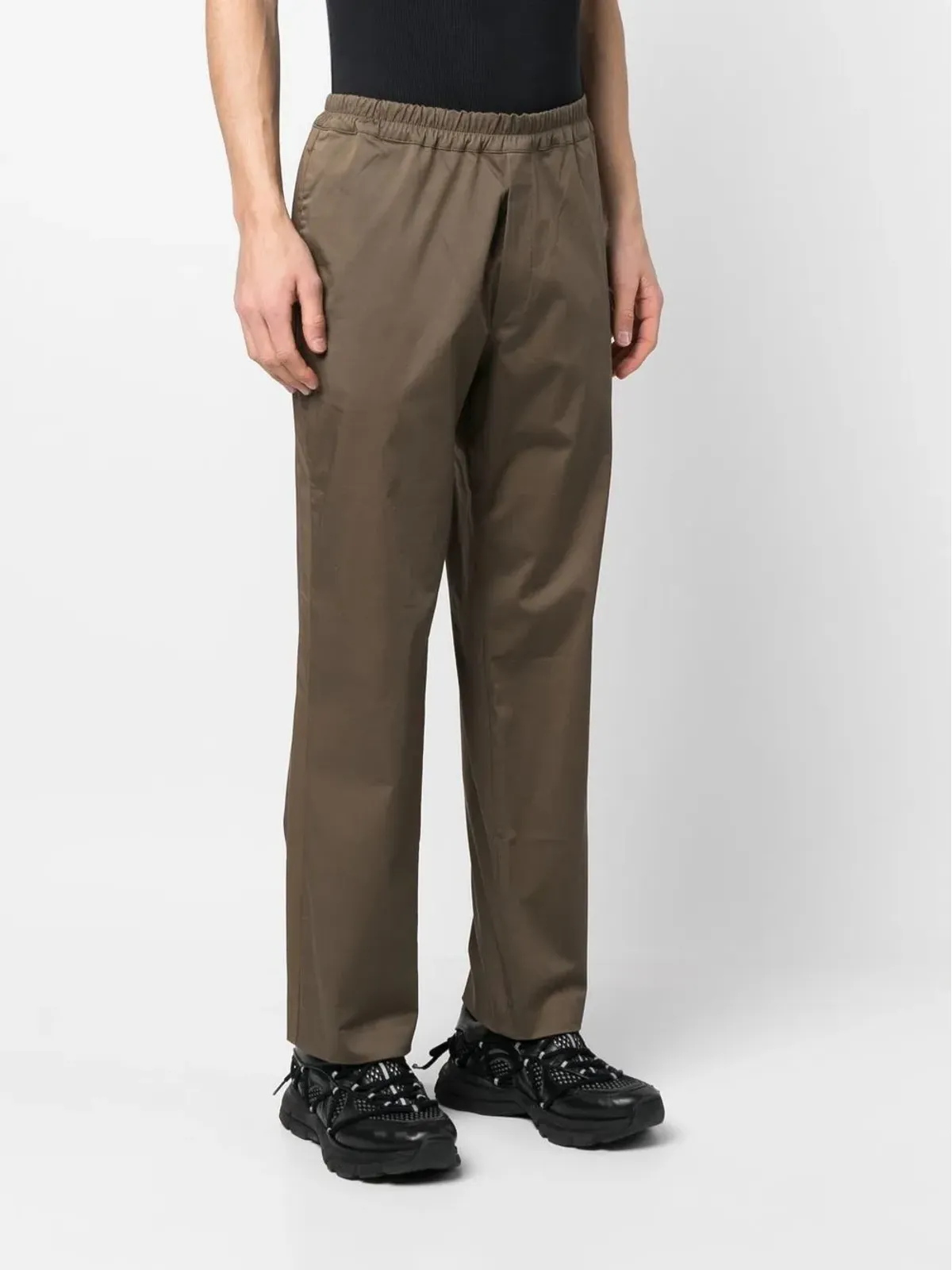 BARROW エラスティックウェスト チノパンツ - 画像3