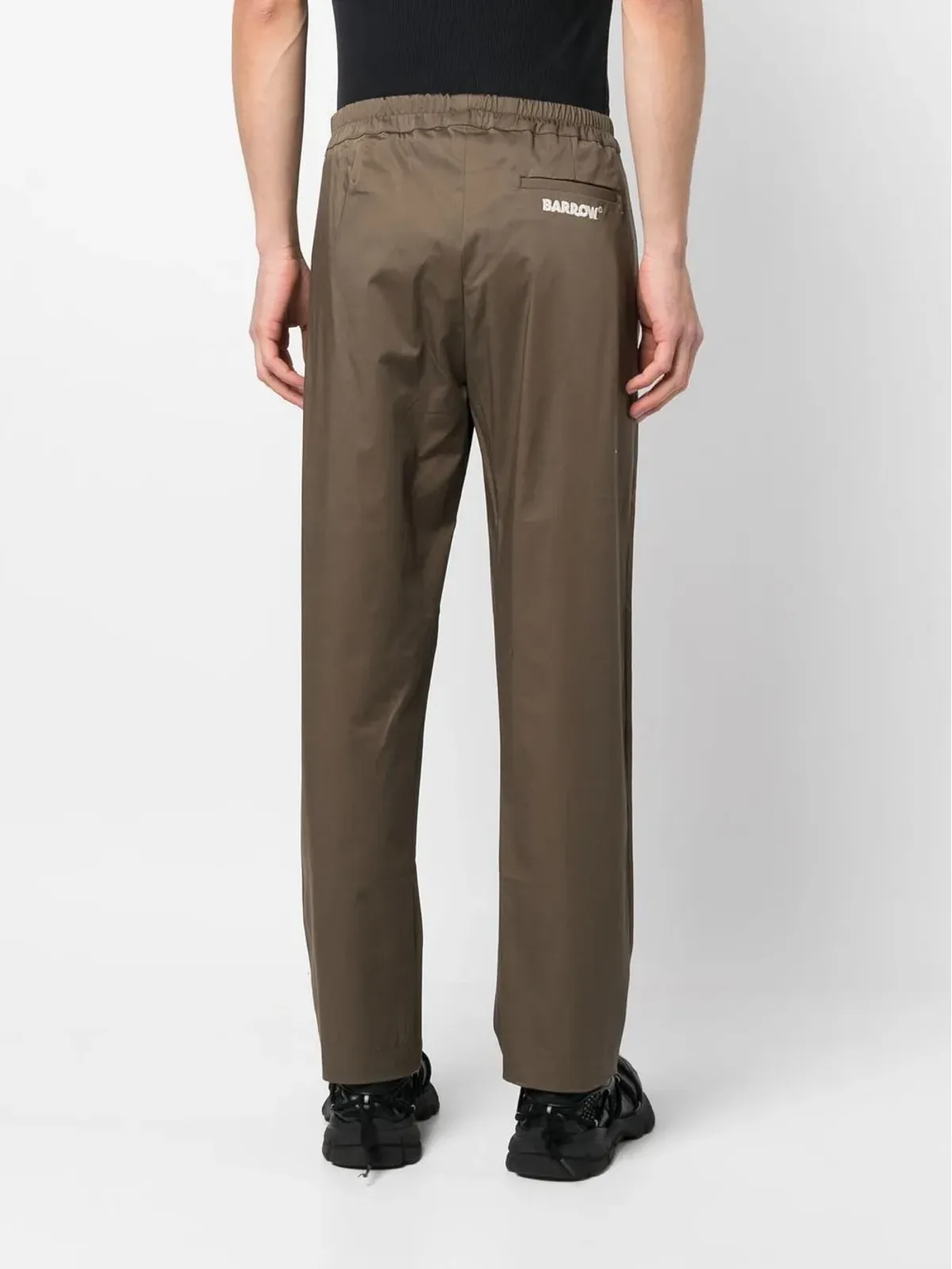 BARROW エラスティックウェスト チノパンツ - 画像4