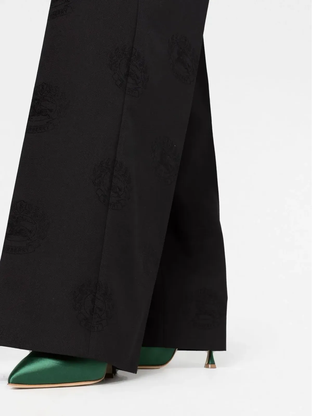 Burberry ワイドレッグ テーラードパンツ - 画像3