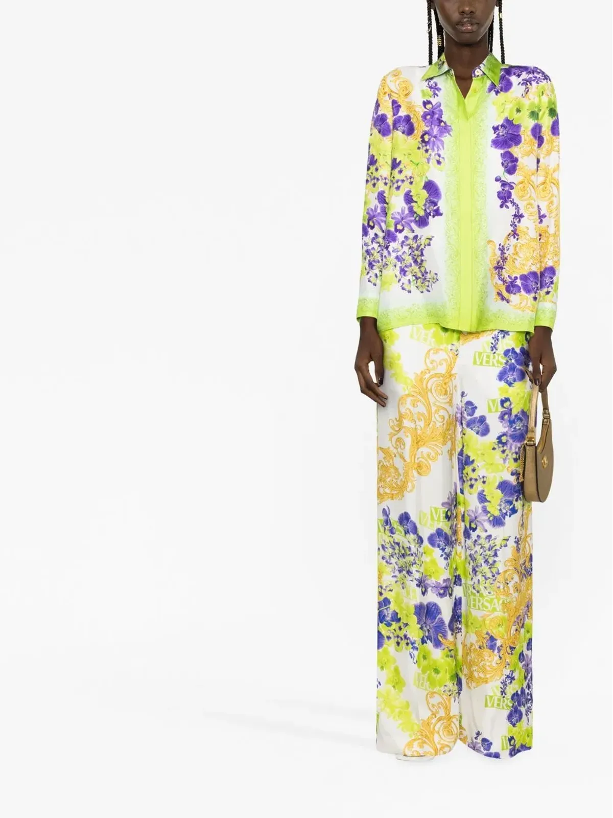 Versace バロック柄パンツ - 画像2