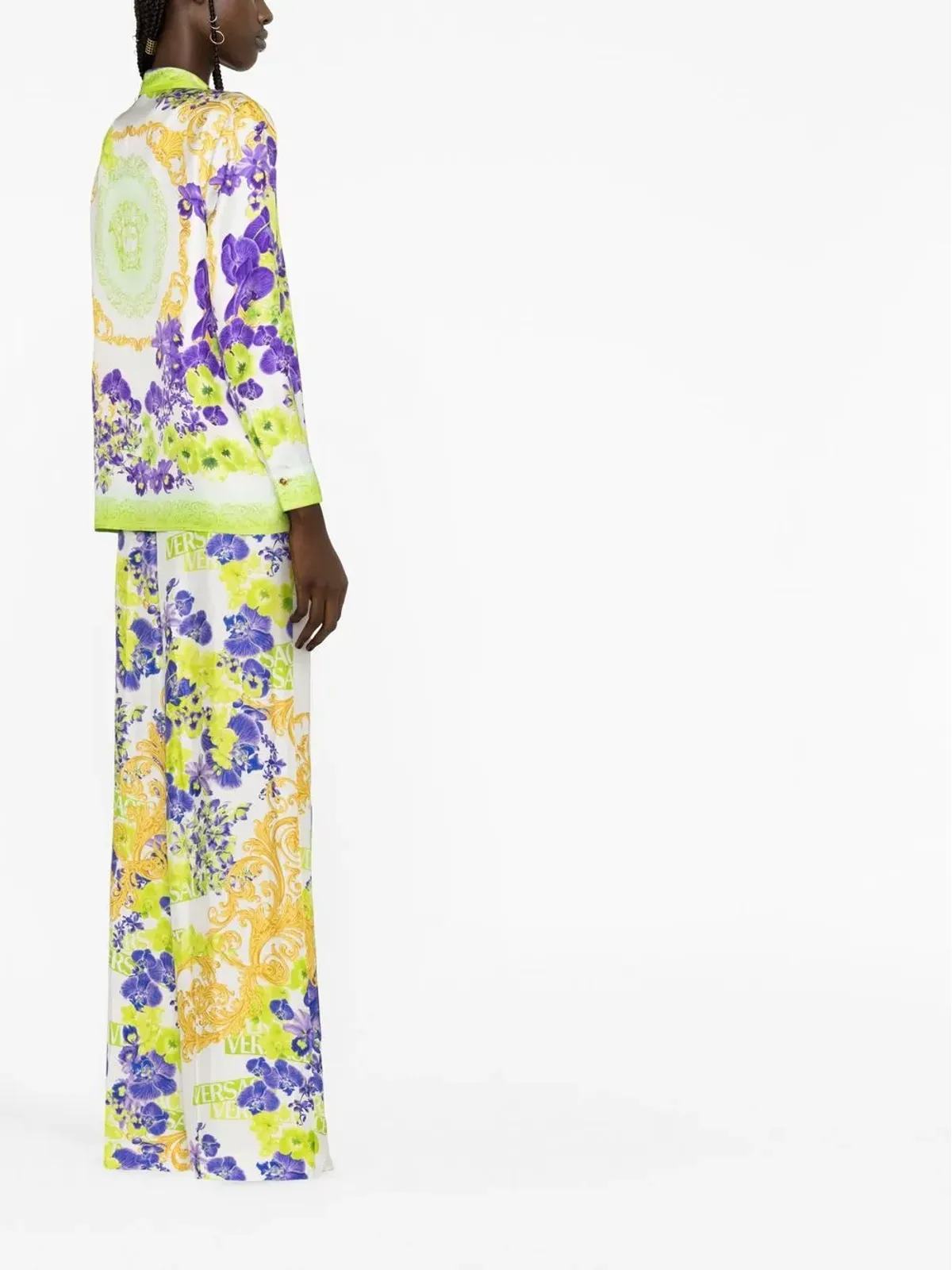 Versace バロック柄パンツ - 画像3